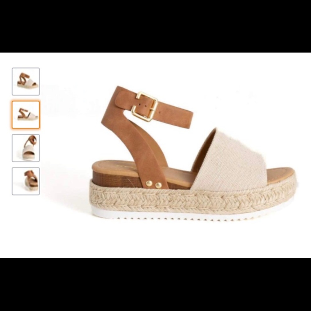 Soda topic sandals espadrilles